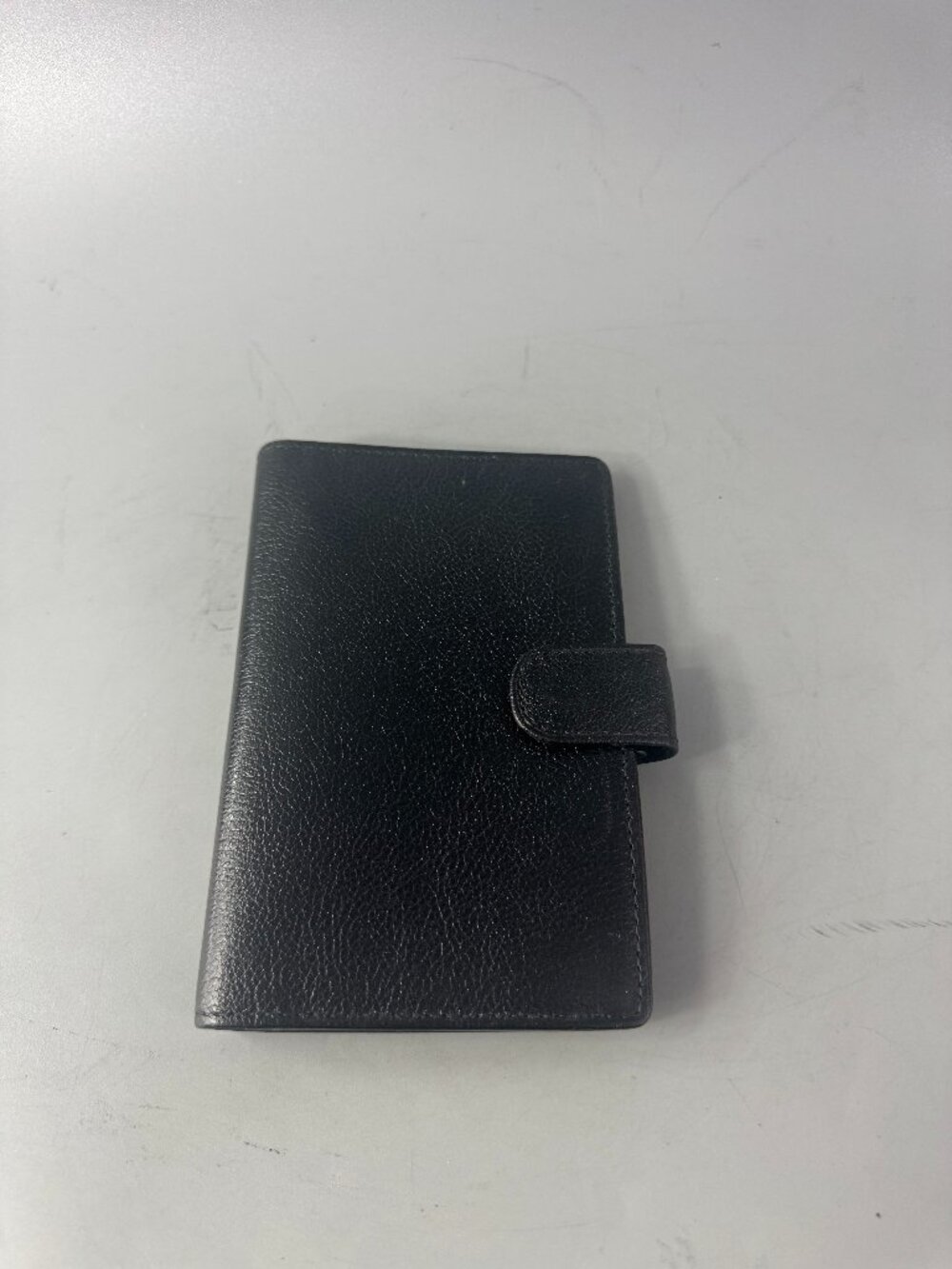 Mundex Black Leather 6-ring Small Organizer